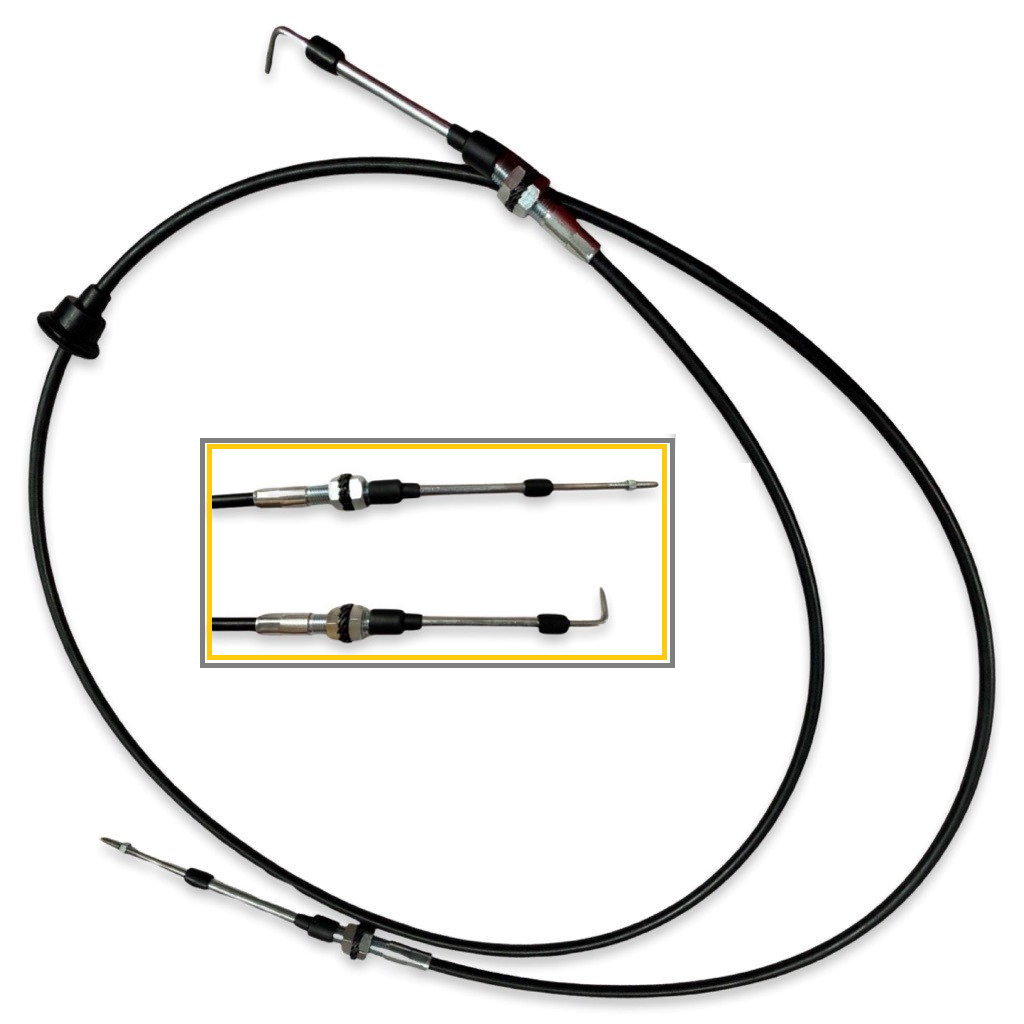 Case Backhoe Hand Throttle Cable | Broken Tractor