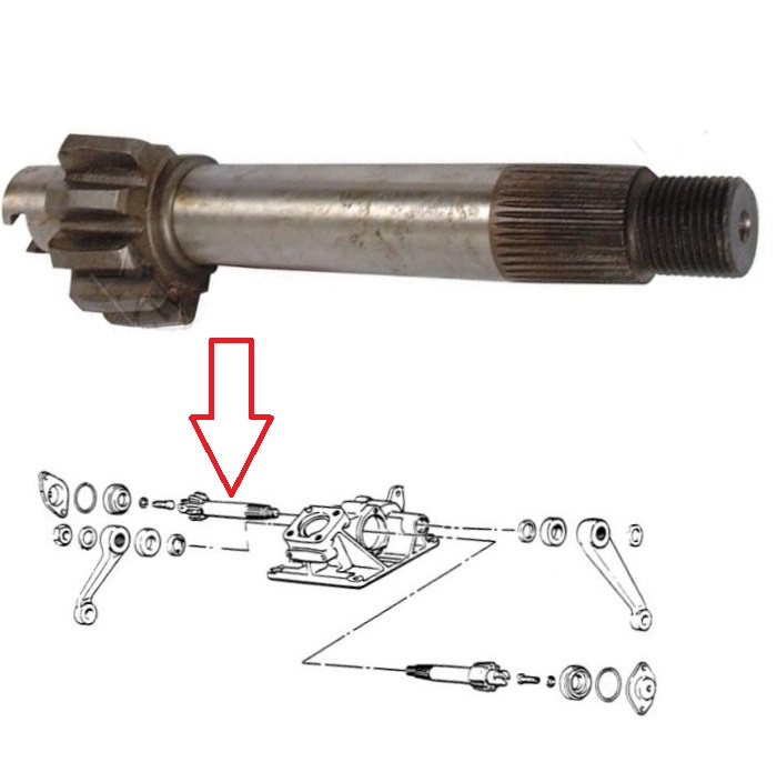 Ford 3000 Power Steering Gearbox Parts Ford Gearbox Parts