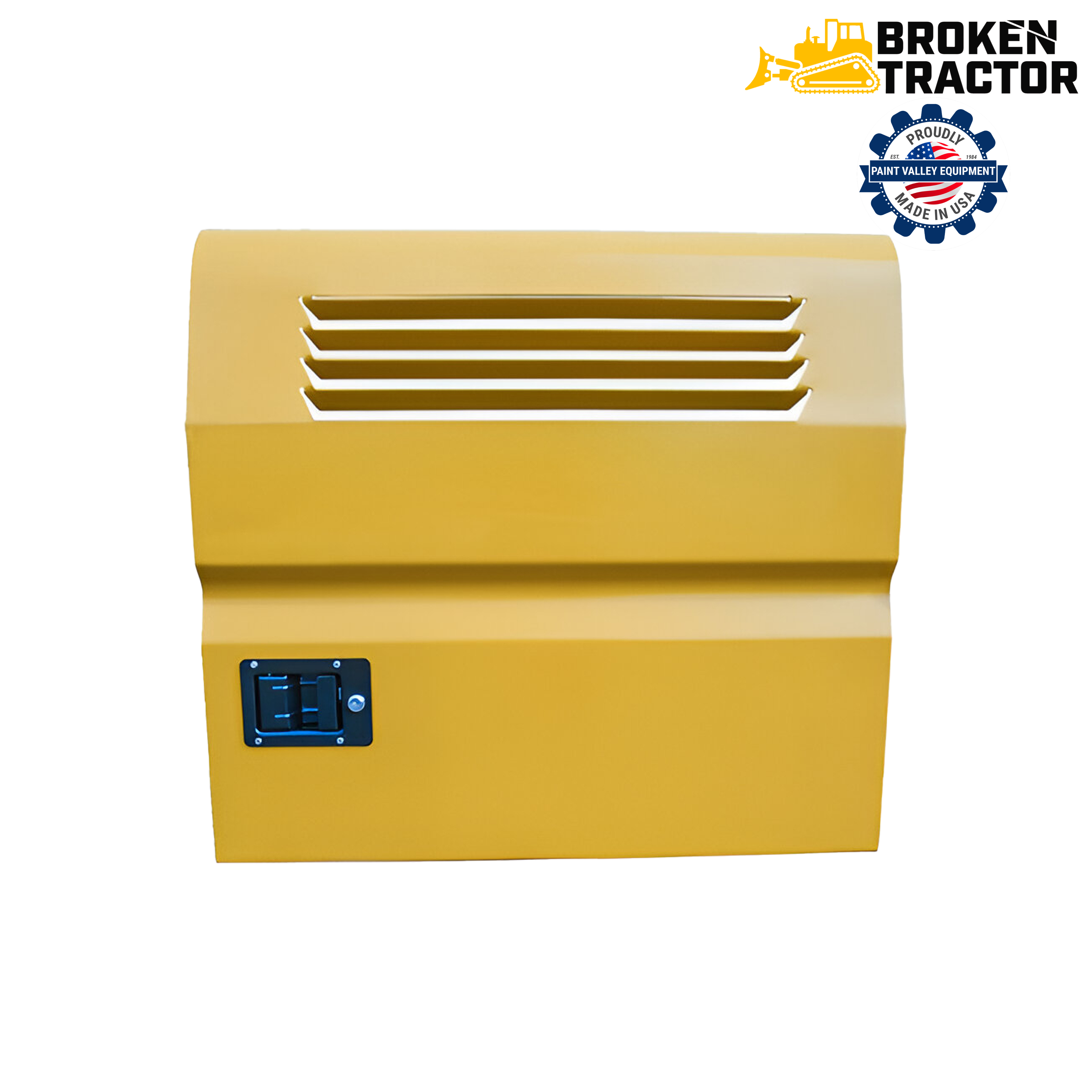 Louvered Engine Door CAT 320B | Broken Tractor | 122-4068