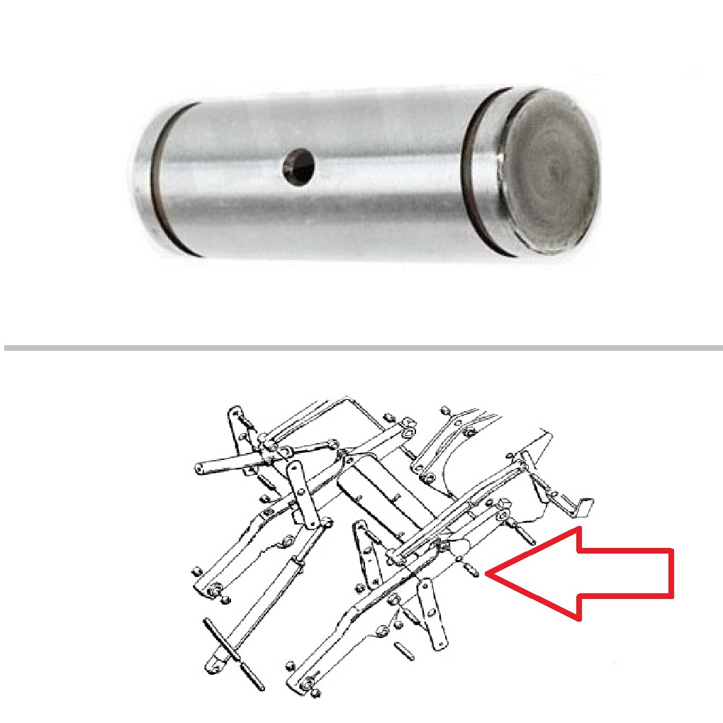 Case Backhoe Loader Tilt Cylinder Pin -- D89321