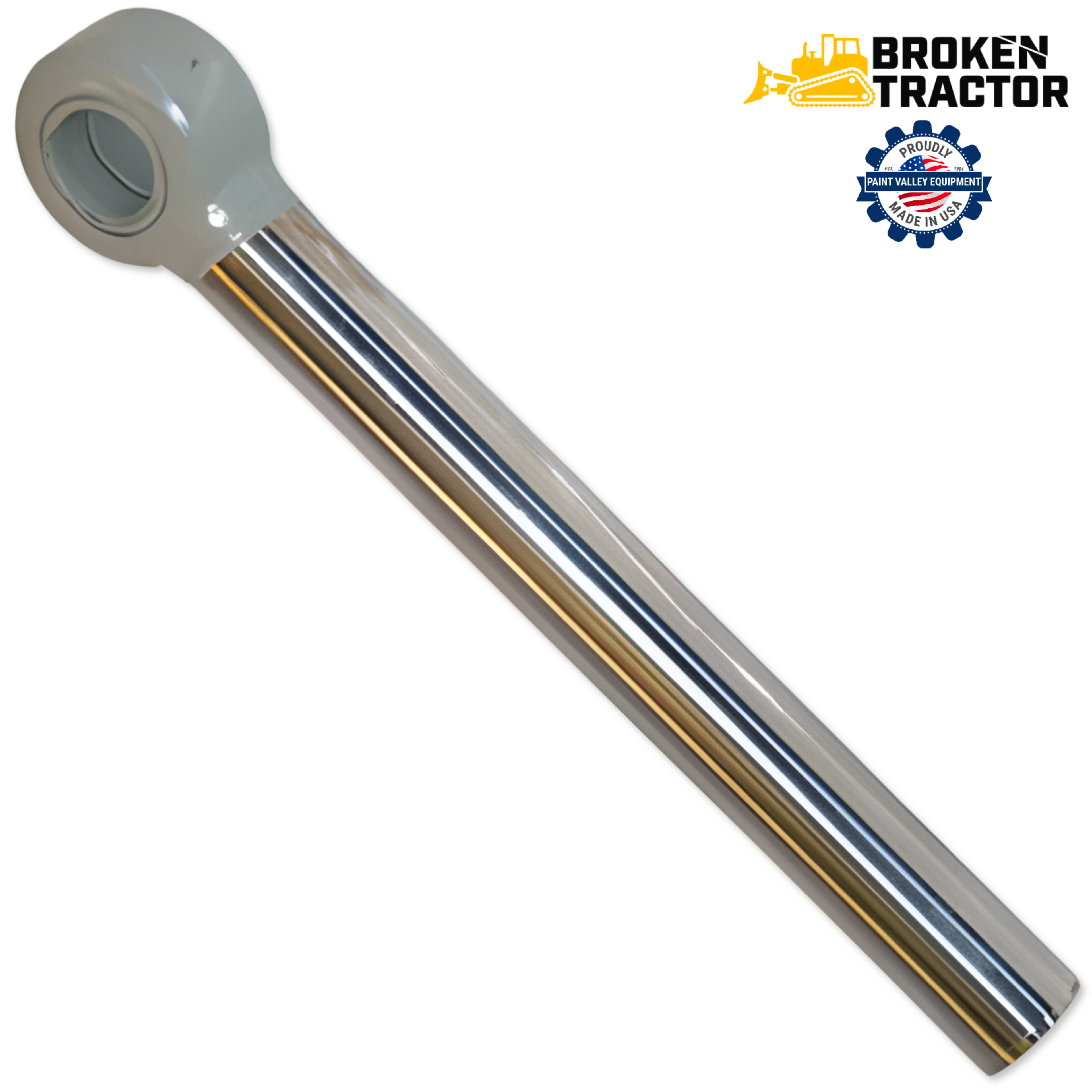 エスティローダー Case Backhoe Swing Cylinder Rod -- G110166 | Broken Tractor