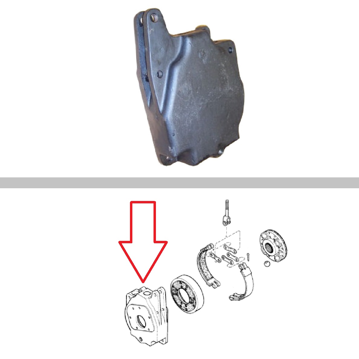 Heavy Equipment Brakes Brake Parts RH Fits Case 584C 480C 580D 580C heavy-equipment-brakes-brake-parts-rh-fits-case-584c-480c-580d-580c