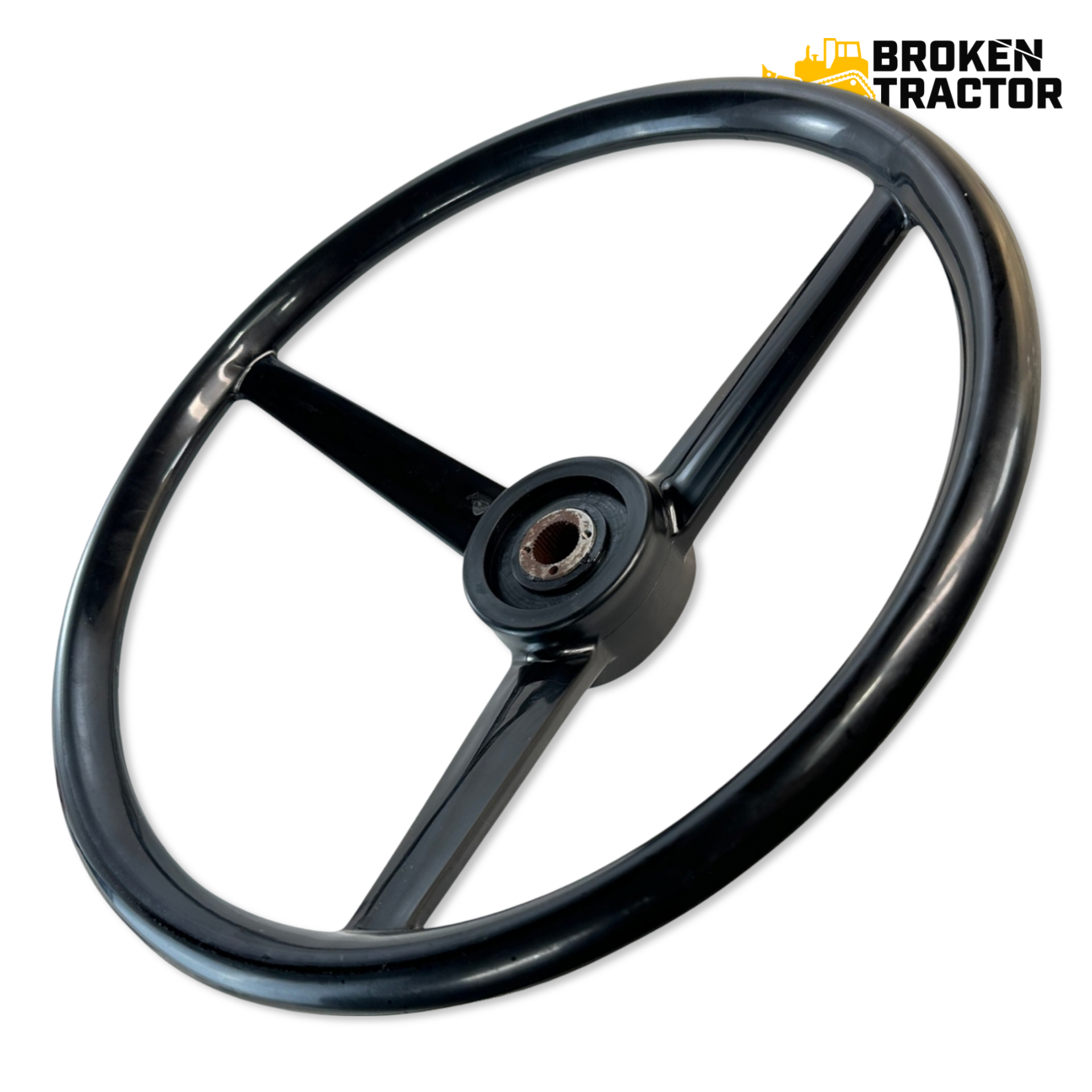 Case Backhoe Steering Wheel -- A65544 | Broken Tractor