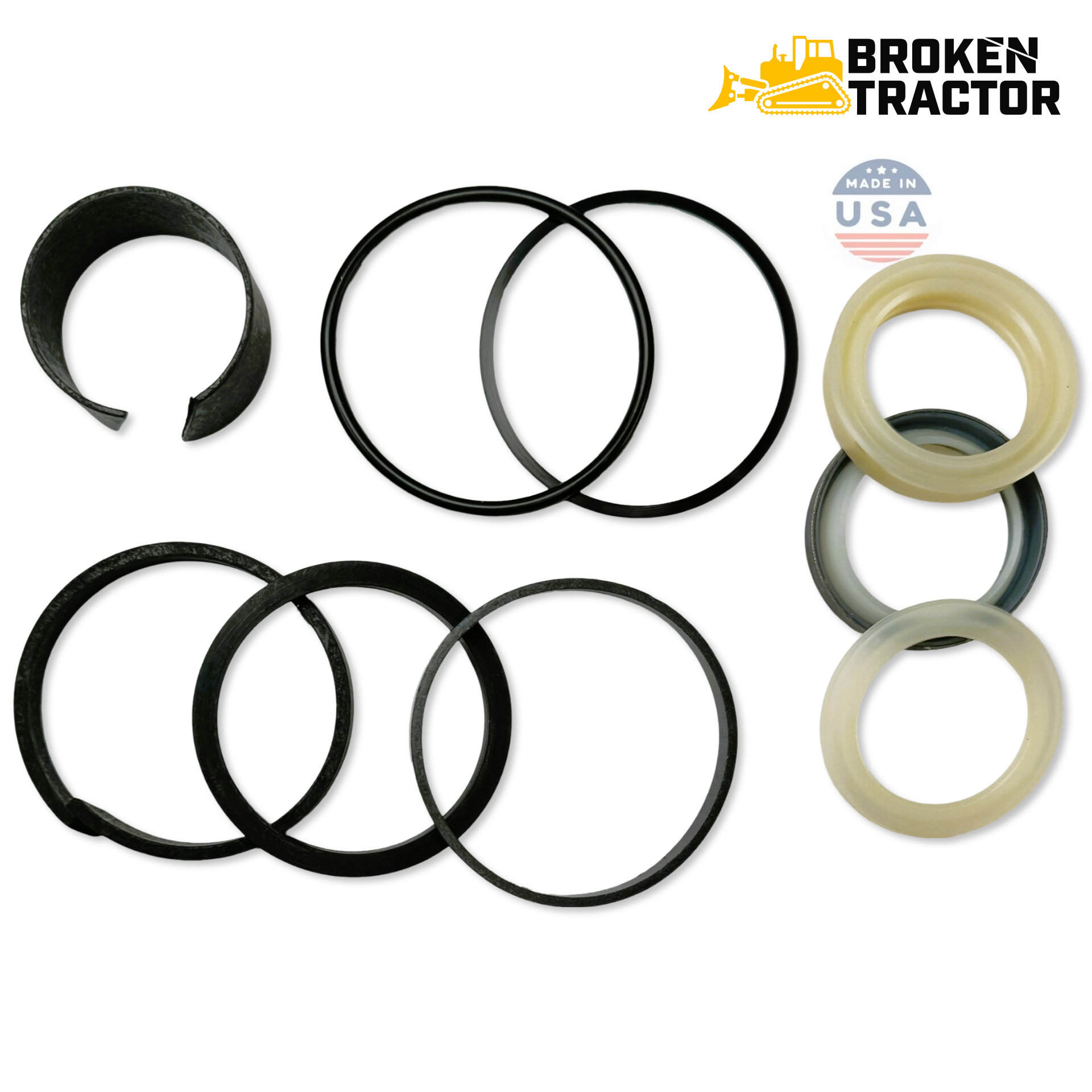 ★【sachi】 Bucket Tilt Cylinder Seal Kit for Case 570LXT, 580L - Bulldo