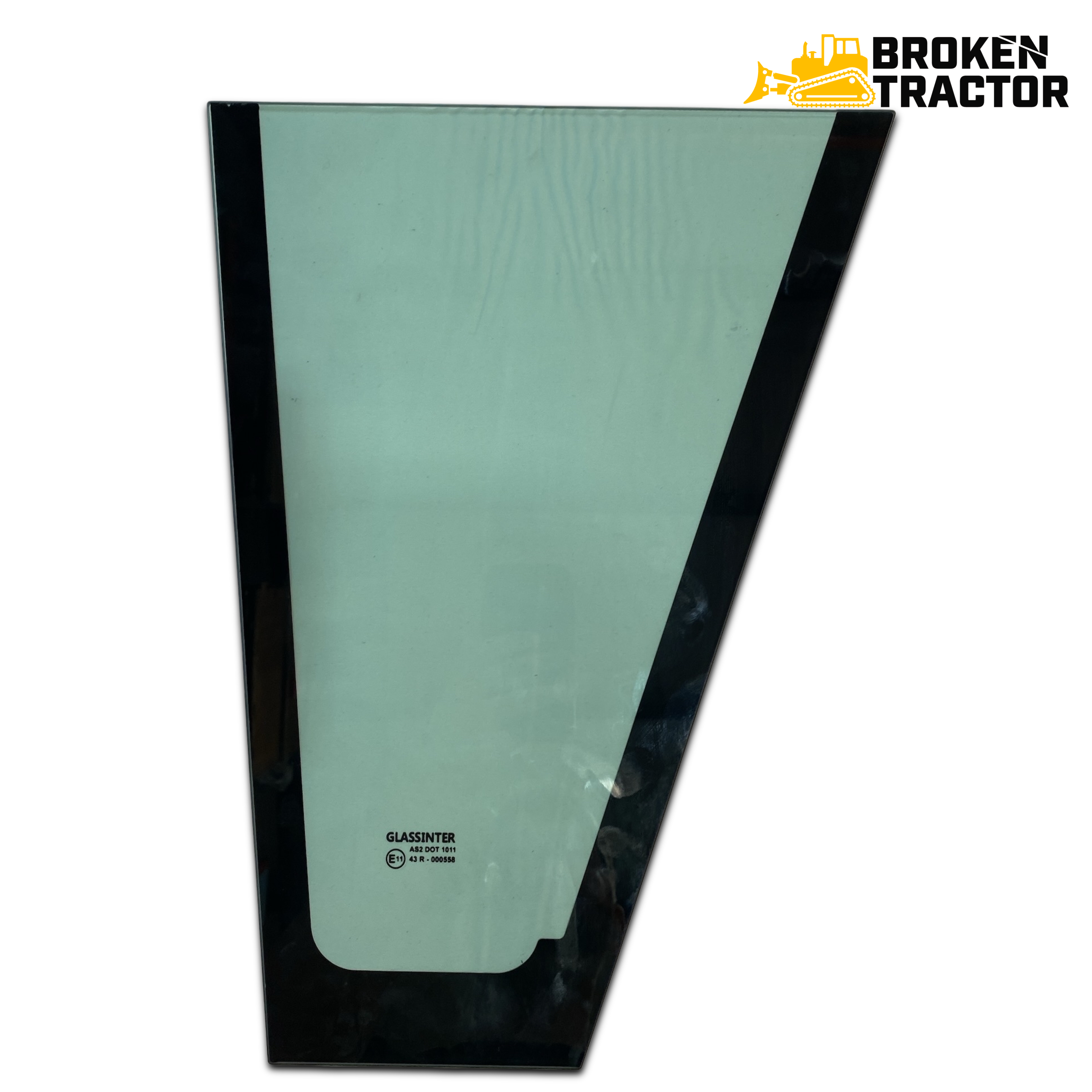 Lower Knee Glass Left | Broken Tractor | 107234A1
