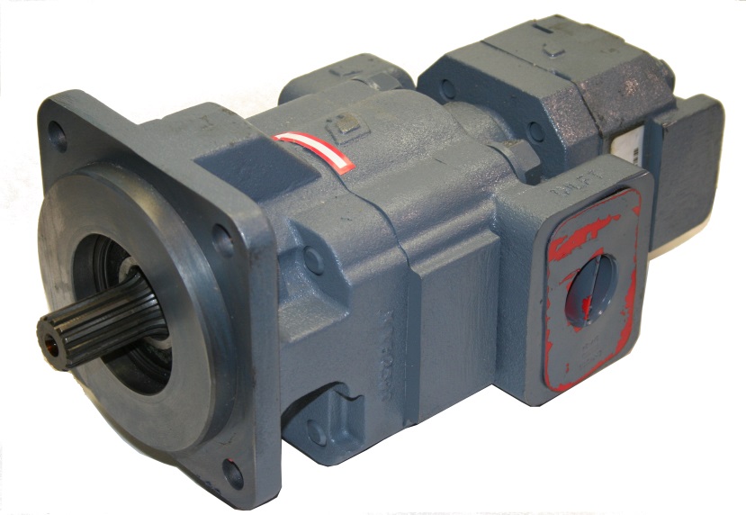 Case Backhoe Hydraulic Pump and Coupler