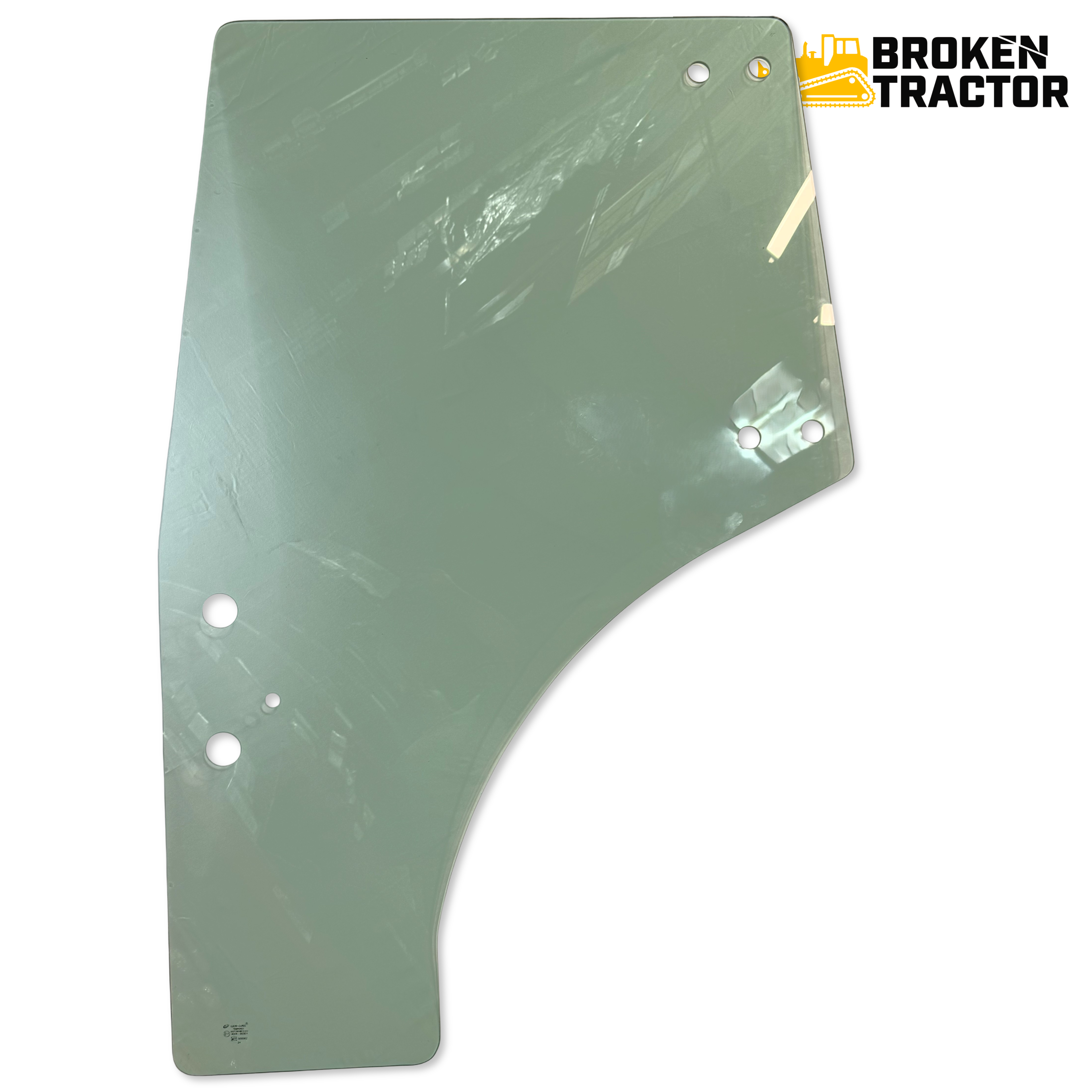 Kubota LH Cab Glass | Broken Tractor | T1155-70772, TD170-70