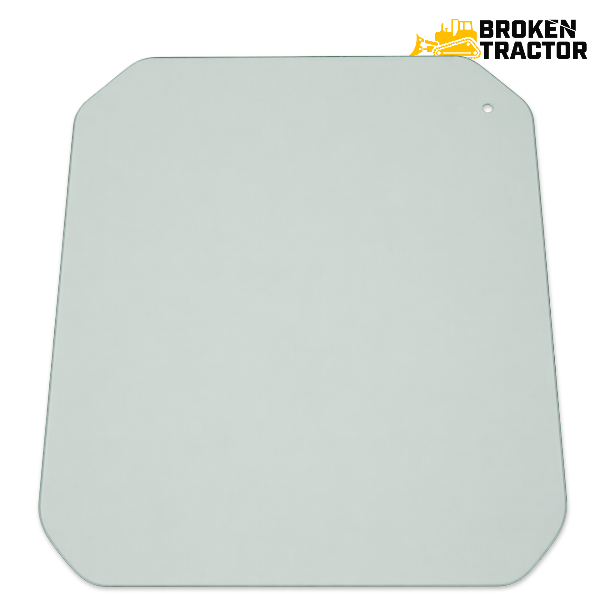 Bobcat Upper Windshield Glass | Broken Tractor | 6667195