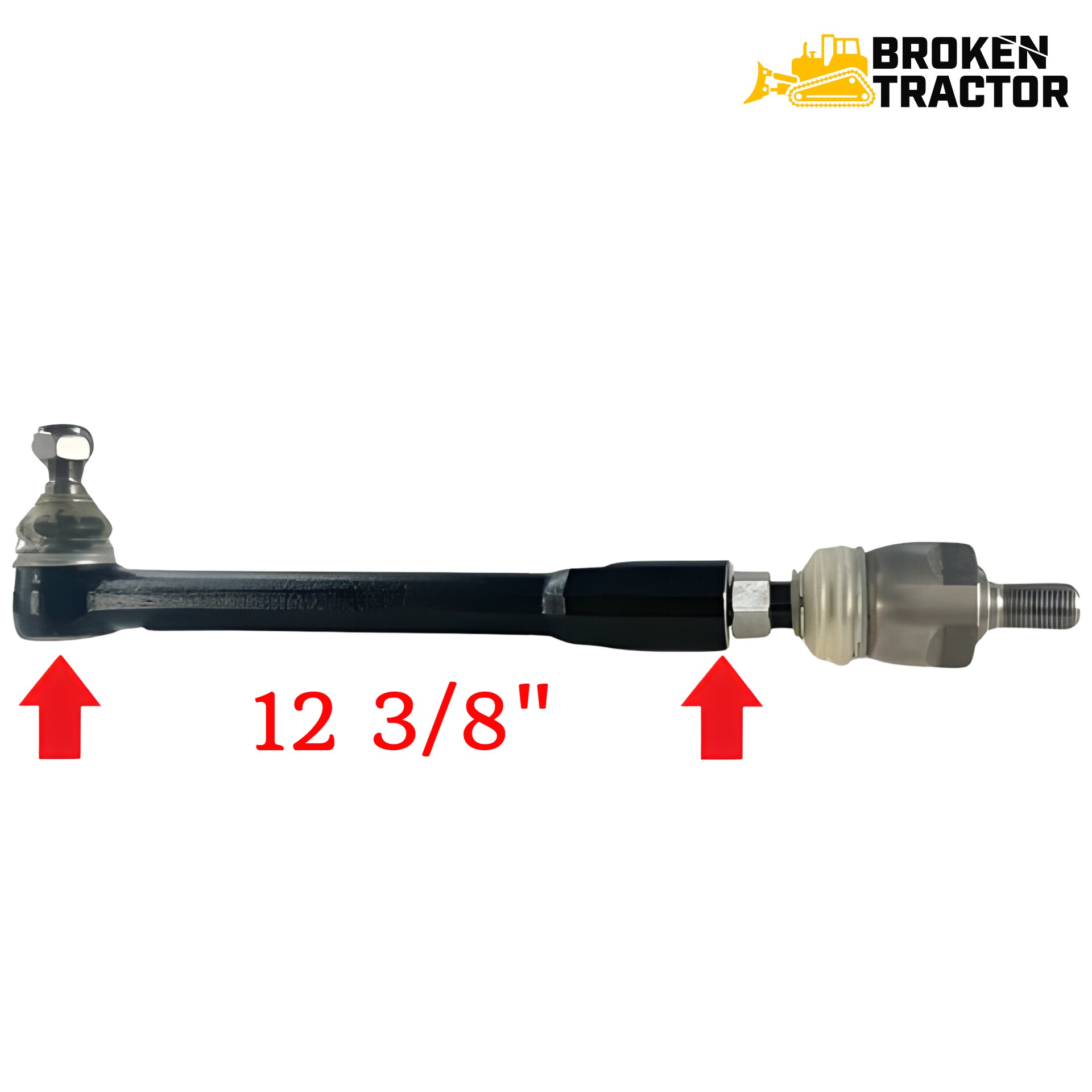 Case New Holland 4WD Backhoe Front Axle Steering Arm | Broke