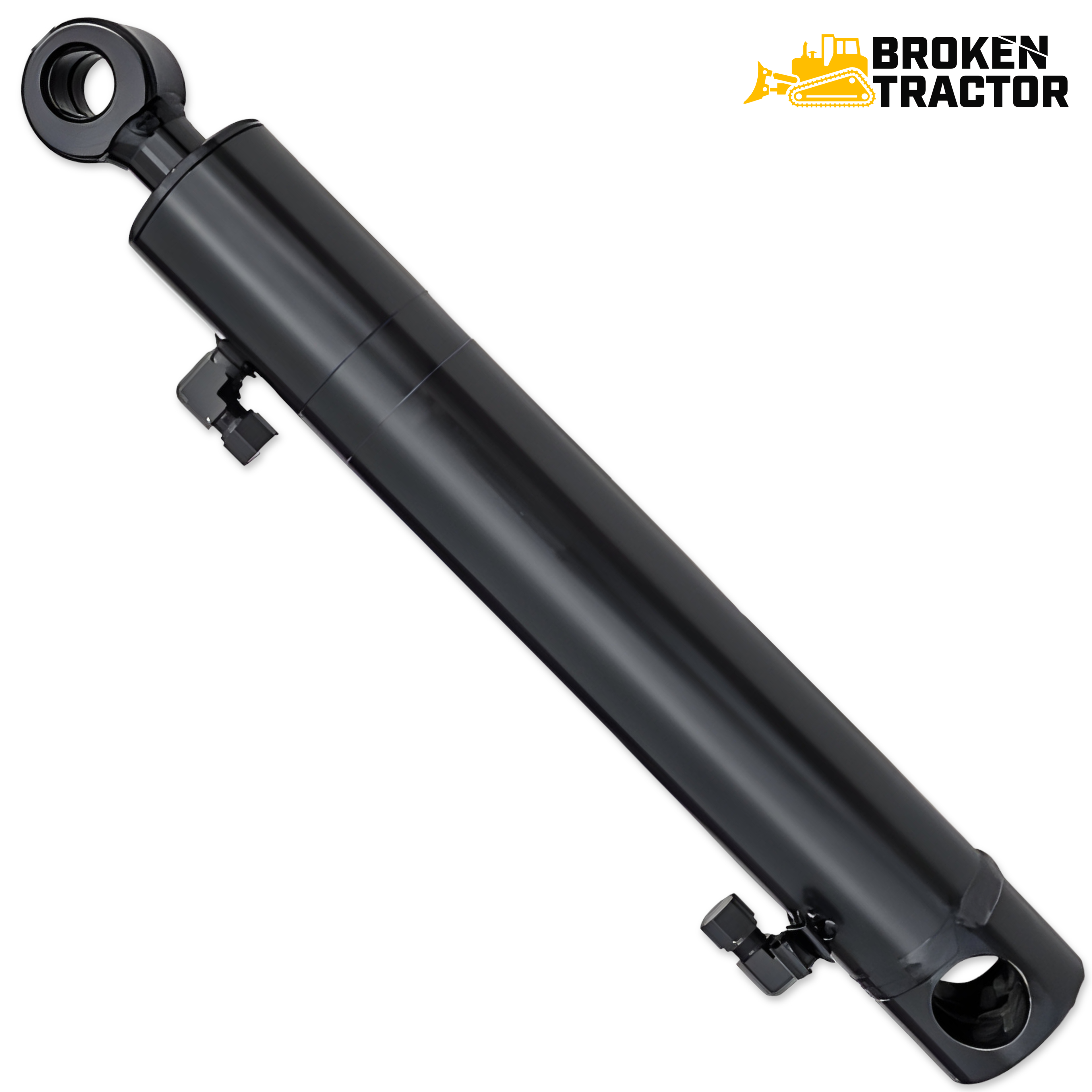 Bobcat Loader Lift Cylinder Cushioned Boom | Broken Tractor