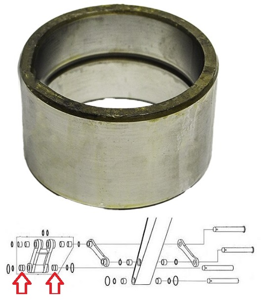 ぴぴ⭐︎ Hitachi Excavator Bushing -- 4196558 | Broken Tractor