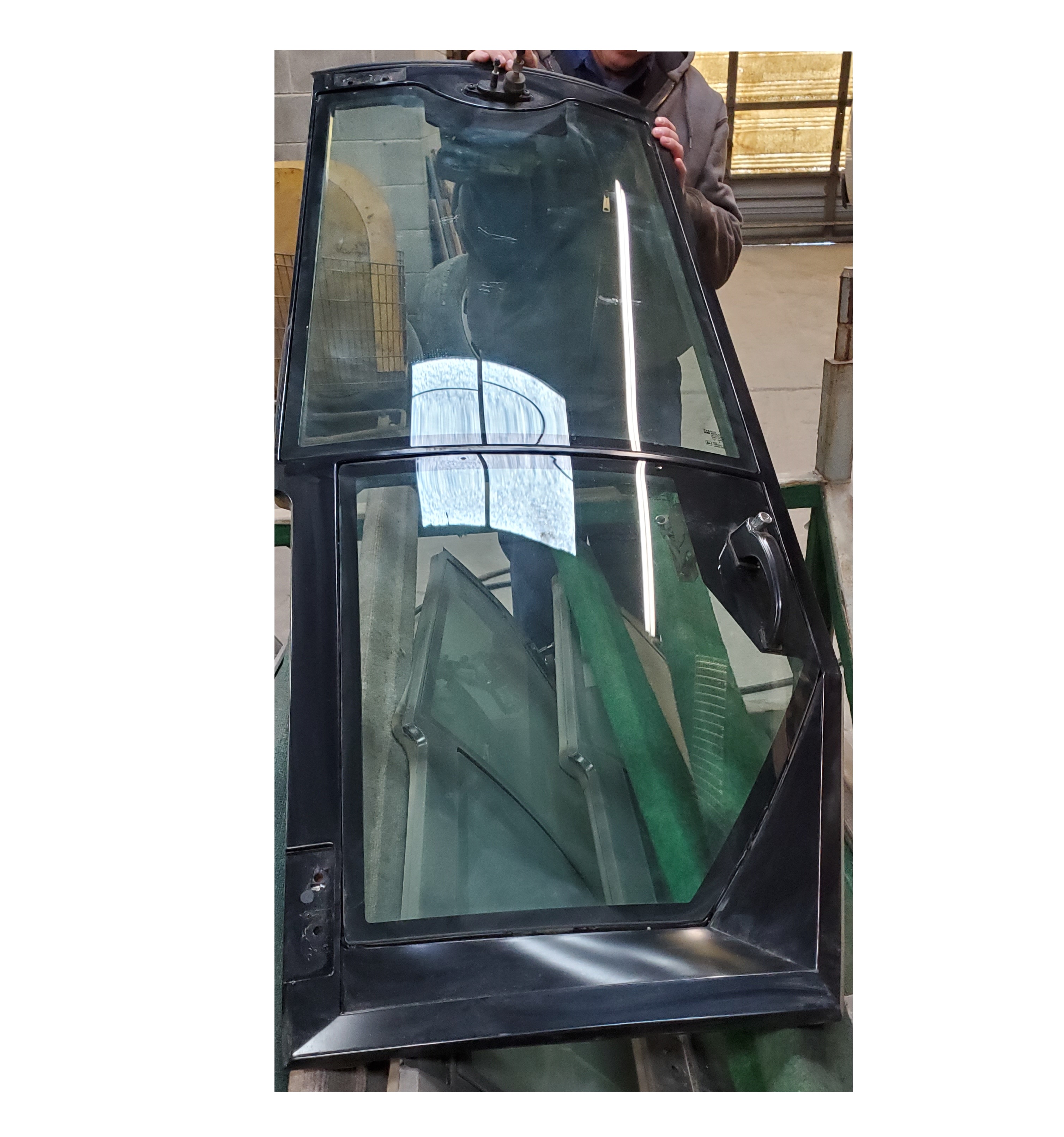 John Deere Backhoe Cab Glass Window