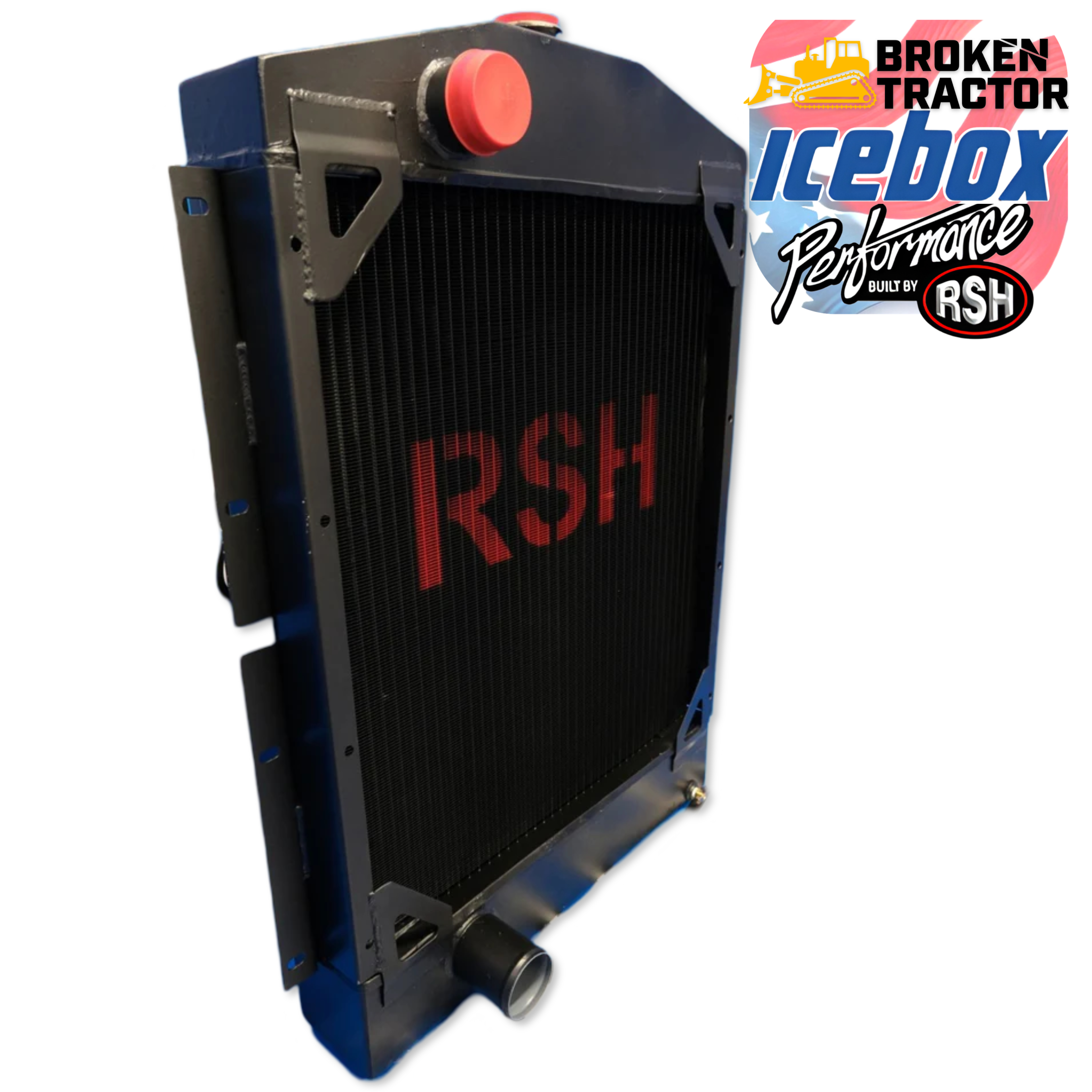 Case Wheel Loader Radiator -- L72167 | Broken Tractor
