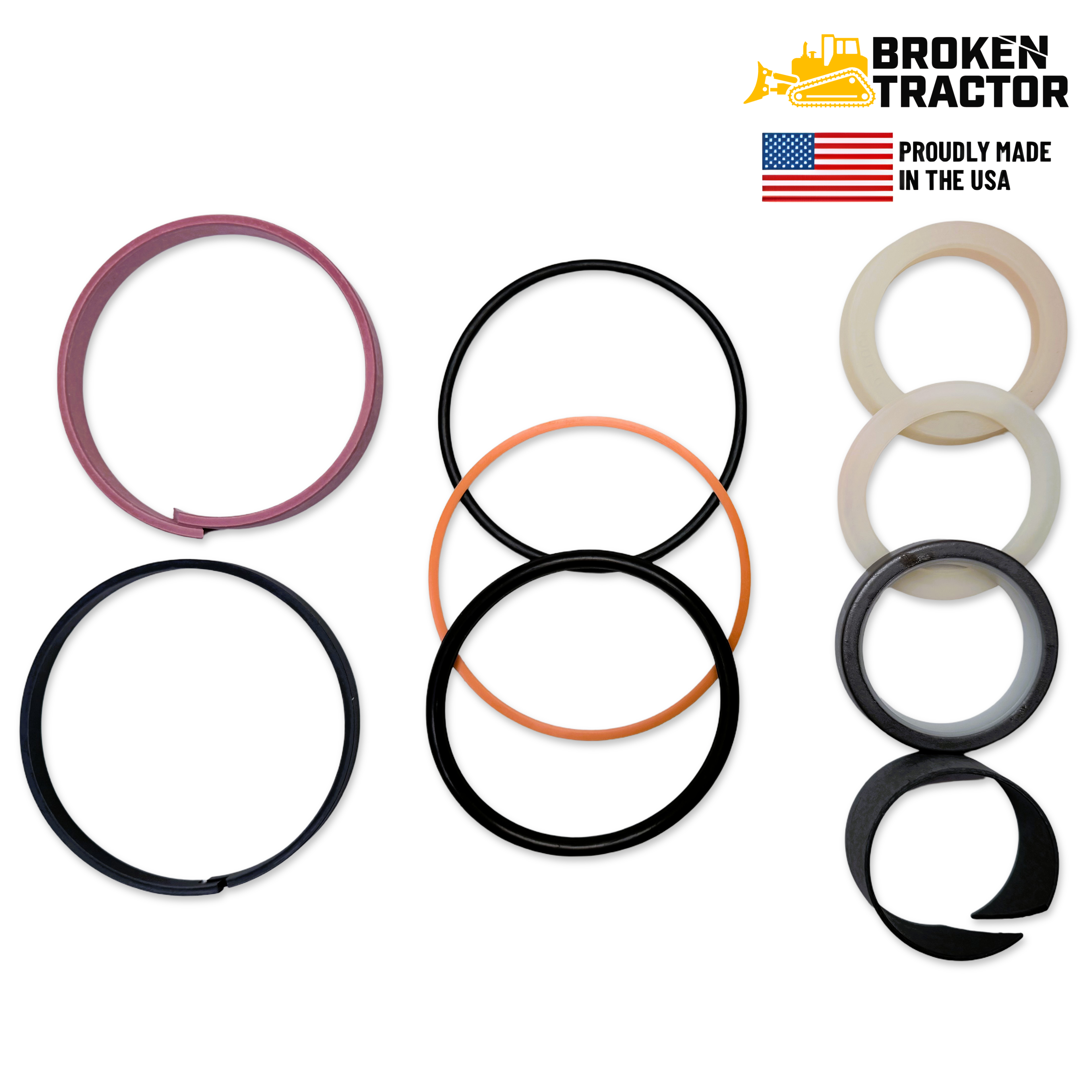 m&hページ Case Dozer Blade Angle Cylinder Seal Kit -- 250741A1 | Broke