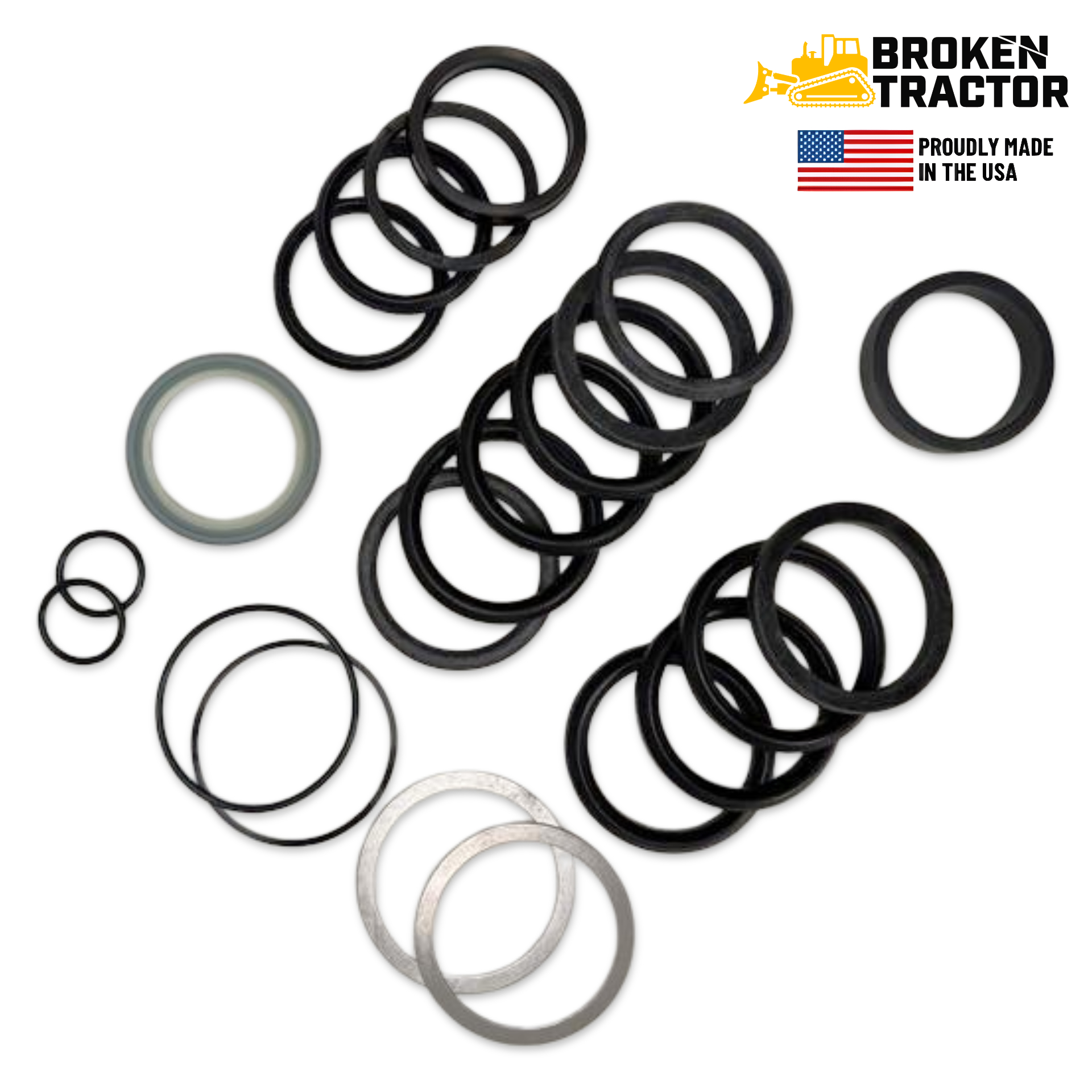 Bucket Cylinder Seal Kit | Broken Tractor | 309880, 309949,
