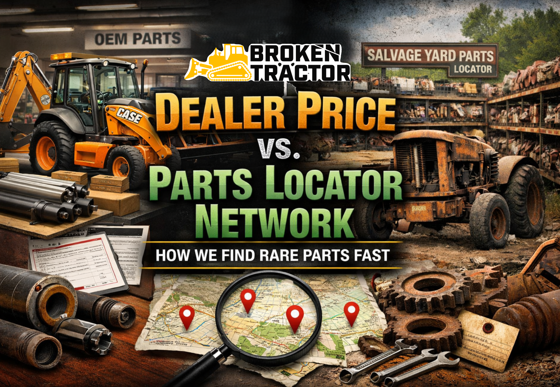 Dealer Price vs. Parts Locator Network: How We Find Rare Parts Fast