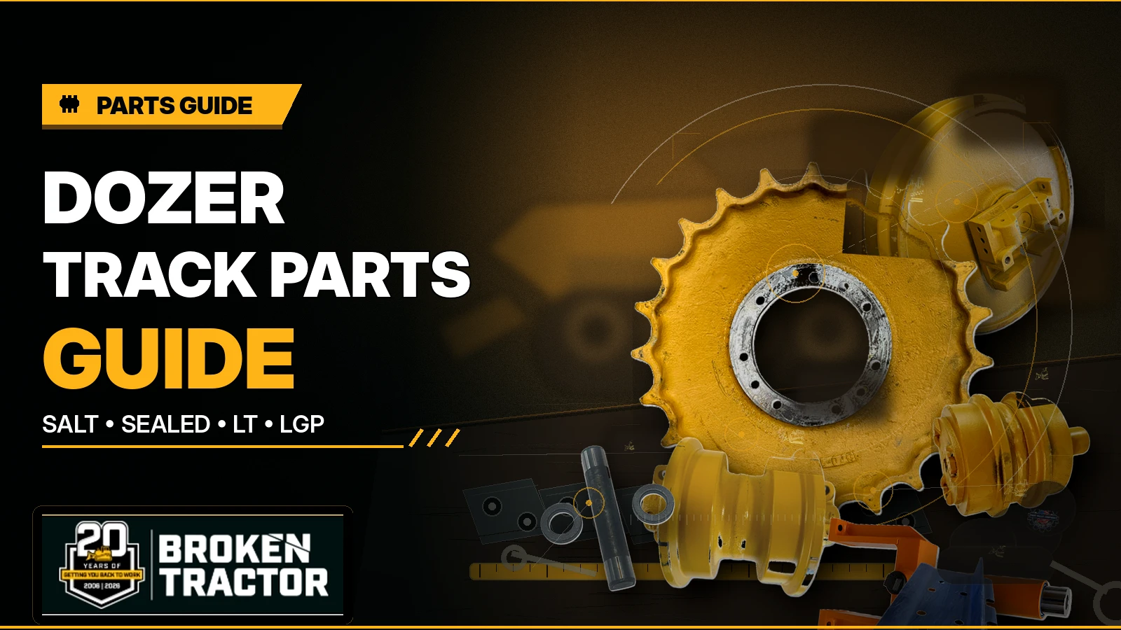 Dozer Track Guide - Salt, Sealed, LT, LGP