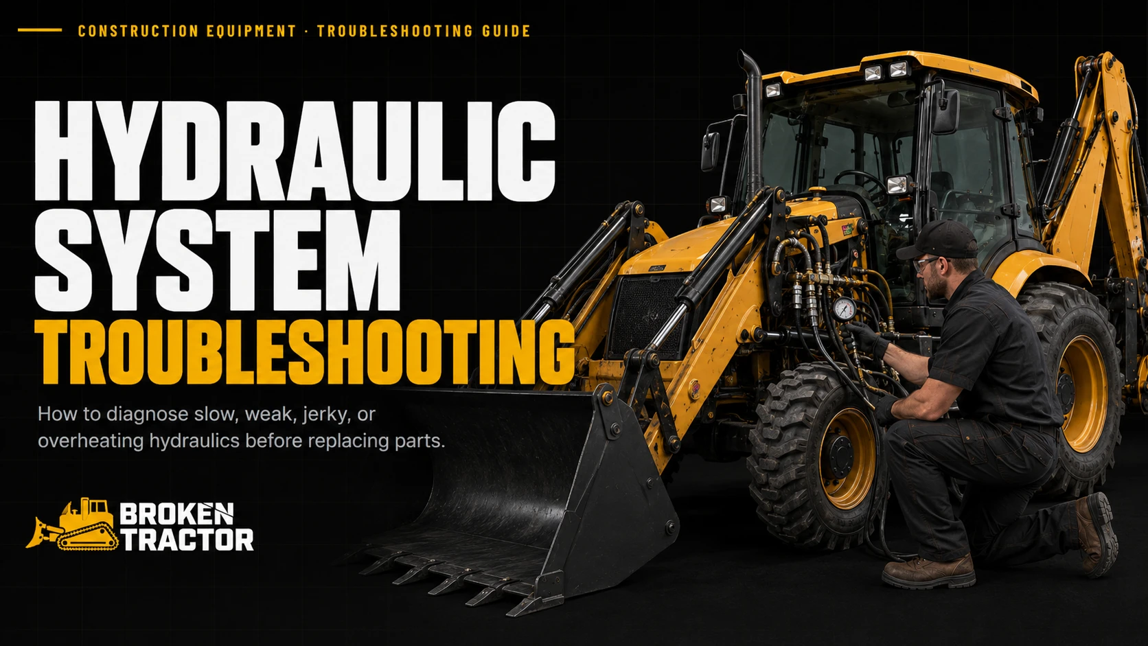 Diagnosing a Slow or Weak Hydraulic System: A Field Troubleshooting Guide