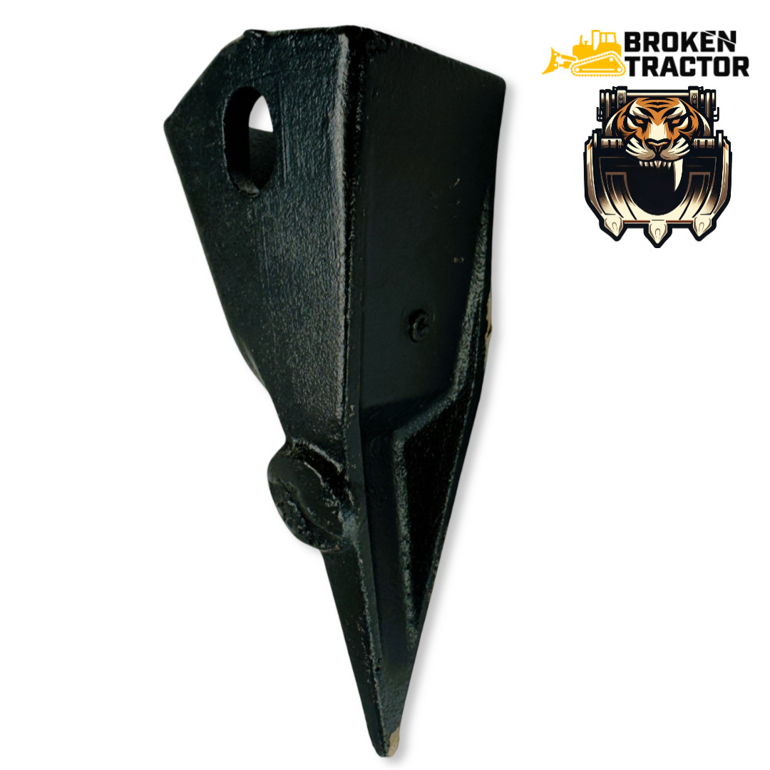 Exploring Backhoe Bucket Teeth Styles with Broken Tractor