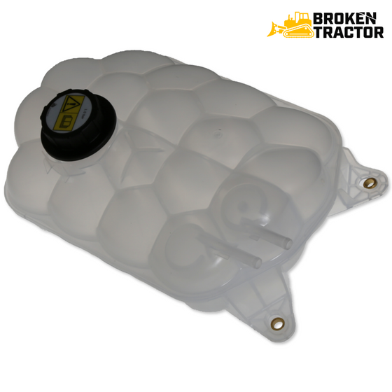 JCB Coolant Expansion Reservoir Tank with Cap Broken Tractor 334/G3688