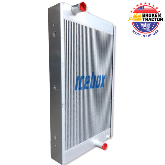 623640 Radiator John Deere Radiator for 6125, 744H Loaders | Broken Tractor