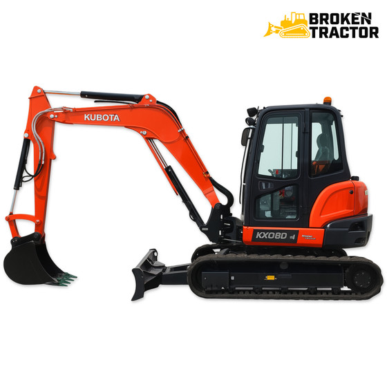 Kubota-KX080-MiniExcavator-