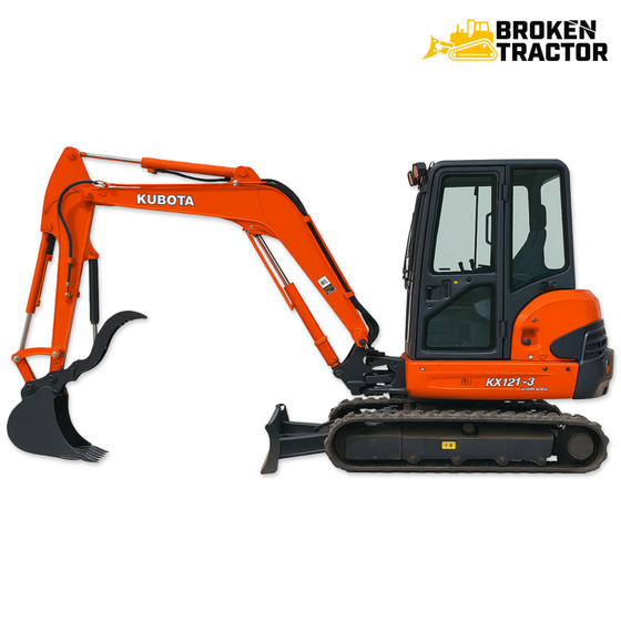 【Kubota KX-3series】ミニチュアKubota KX121-3 Kubota KX-3series】ミニチュアKubota KX121-3 Kubota KX121-3