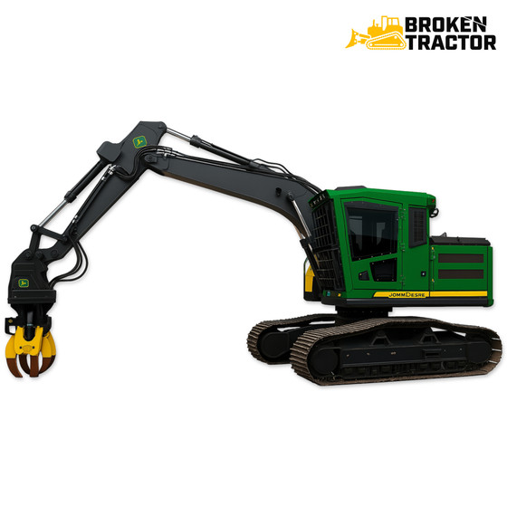 John Deere 2154G Log Loader | Parts, Specs & Maintenance | Broken Tractor