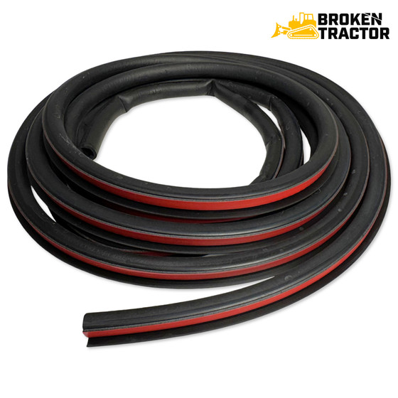 Door Glass Seal | Broken Tractor | 84368761