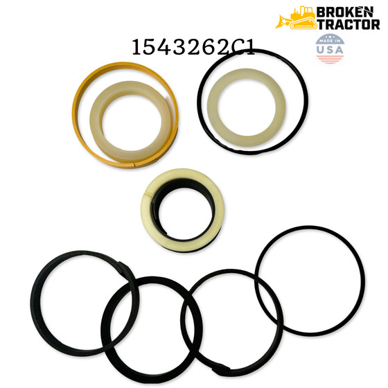 Case Cylinder Seal Kit Loader Lift Cylinder 1543262C1