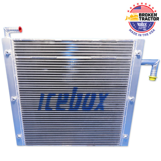 Radiator | Case 9030B Excavator | 165615A1 | Broken Tractor