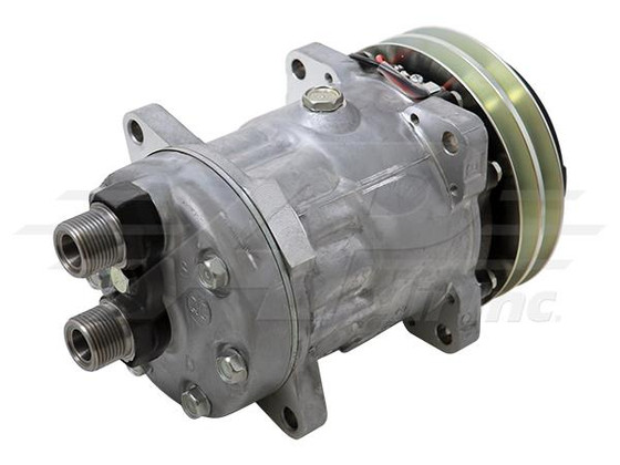 OE Sanden Compressor SD7H15 | Broken Tractor | 85812045