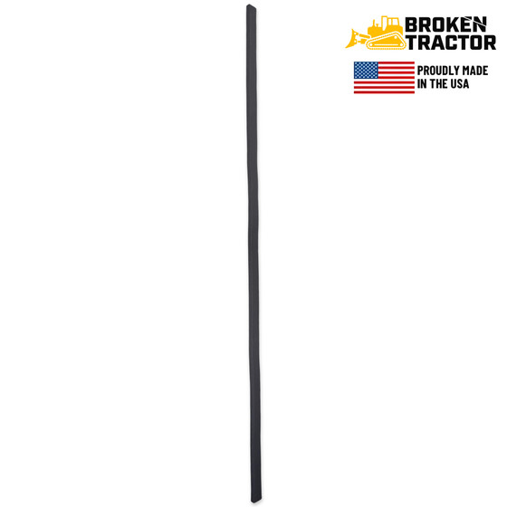Case Rear Cab Glass Vertical Seal | Broken Tractor | 106974A