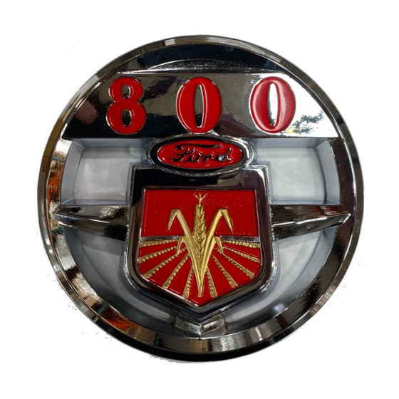 Ford 800 Tractor Hood Emblem -- NDA16600A | Broken Tractor