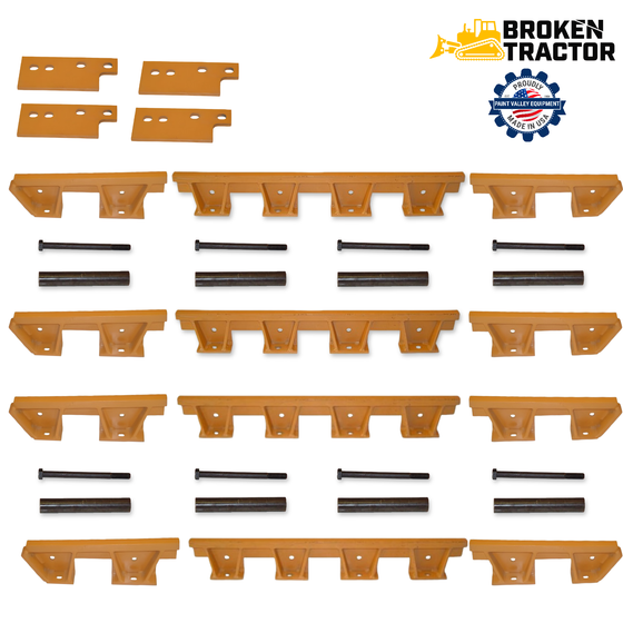 Case Dozer Track Rock Guard Set | Broken Tractor | PV646