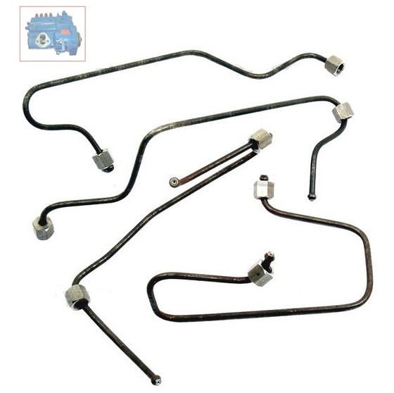 Ford 4Cylinder Fuel Injector Line Set (Inline Pump) S.66018