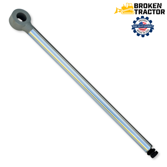 Loader Bucket Tilt Cylinder Rod for Case Backhoes | Broken T