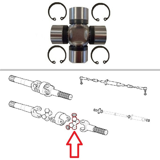 Drive Shaft U Kawasaki Prairie Bayou Front Driveshaft U