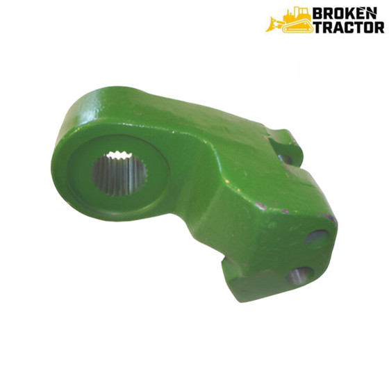 JD RH Steering Arm 31-Spline | Broken Tractor | T77482