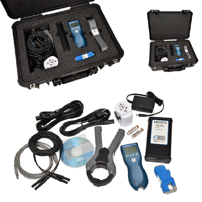 Portable multi-channel system for partial discharge testing and condition monitoring of motors and generators with high-speed sampling and advanced diagnostics.
