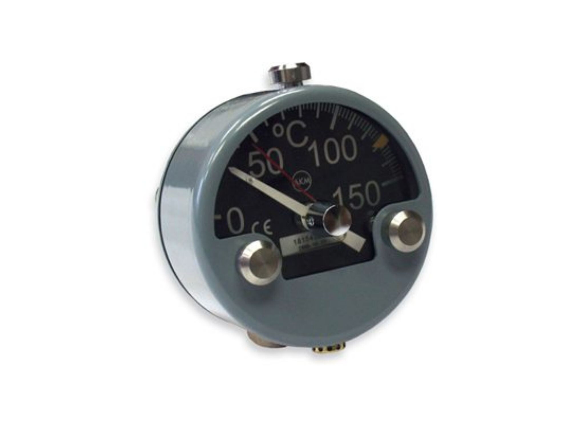 Side mounted bi-metal thermometers with temperature indication and resettable maximum temperature pointer. Features up to 3 control and/or alarm switches