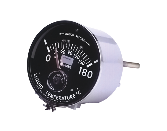 Qualitrol 120 Side-Mount Thermometer with 6″ Dial