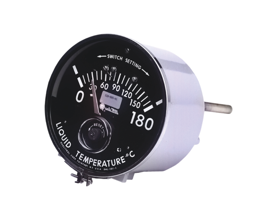 Qualitrol 120 Side-Mount Thermometer with 6″ Dial