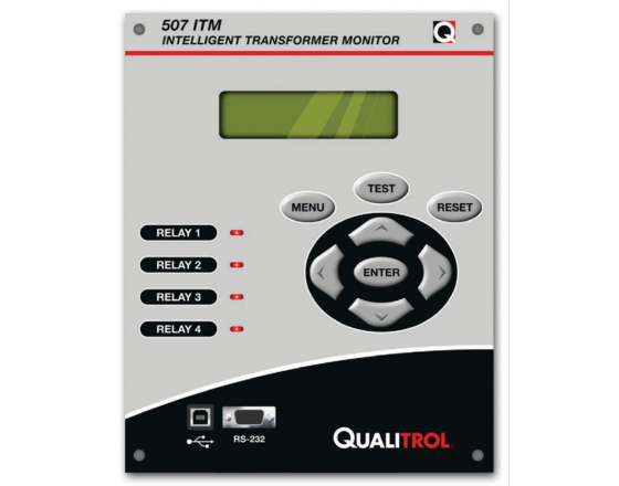 The 507 ITM introduces fiber optic inputs for direct winding monitoring to accurately monitor all aspects of transformers.