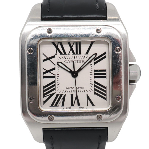 1st image of Cartier Santos 100 Wristwatch, PreOwned condition