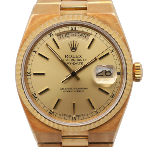 1st image of Rolex Oysterquartz Day-Date Wristwatch, PreOwned condition