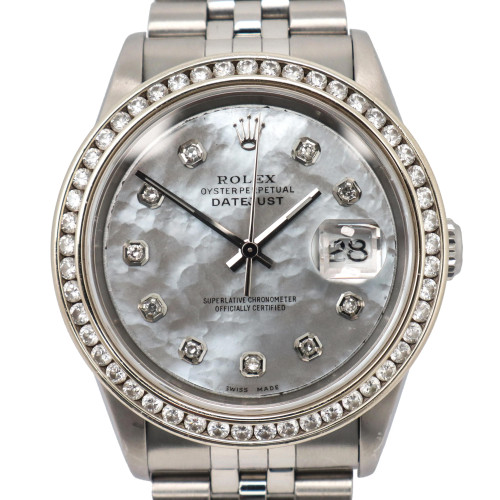 1st image of Rolex Rolex Datejust 16220 Wristwatch, PreOwned condition