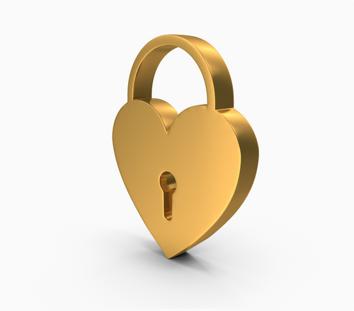 Personalized Engraved Love Lock