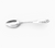 Elegant Name Engraved Silver Spoon