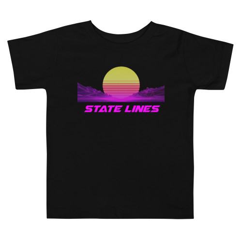 State Lines Toddler tee